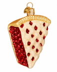 Kerst ornament | Kersentaart punt | 10 cm - NU PUUR & GROEN