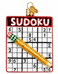 Kerst ornament | Sudoku | 11 cm - NU PUUR & GROEN