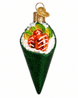 Kerst ornament | Sushi Handroll | 10 cm - NU PUUR & GROEN
