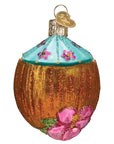 Kerst ornament | Tropische Kokosdrank | 11 cm - NU PUUR & GROEN
