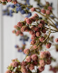 Kunstbloem Bramen Tak Mauve | 107 cm - NU PUUR & GROEN