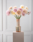 Kunstbloem Chrysant Tak Bruin LT | 60 cm - NU PUUR & GROEN