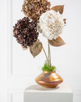 Kunstbloem Hortensia Tak Bruin | 67 cm - NU PUUR & GROEN