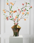 Kunstbloem Perzik Tak Oranje | 105 cm - NU PUUR & GROEN