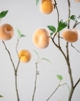 Kunstbloem Perzik Tak Oranje | 114 cm - NU PUUR & GROEN
