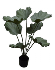 Kunstplant Lotus groen | 90 cm - NU PUUR & GROEN