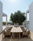 Low Table Carlo | Reclaimed Teak Natural Grey - NU PUUR & GROEN
