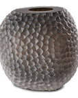 Masterpiece Vaas Uyuni Tall | Dark Smokegrey/Clear - NU PUUR & GROEN