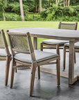 Oval Table Dan Small | Reclaimed Teak Natural Grey - NU PUUR & GROEN