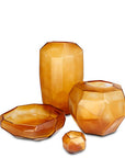Schaal Cubistic | Clear/Gold - NU PUUR & GROEN