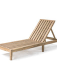 Sunny Bed Copenhague | Teak Natural Grey - NU PUUR & GROEN