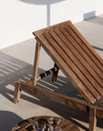 Sunny Bed Copenhague | Teak Natural Grey - NU PUUR & GROEN