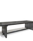 Table Alexi Large | Reclaimed Teak Black - NU PUUR & GROEN