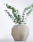 Vaas Cubistic Round | Smokegrey - NU PUUR & GROEN