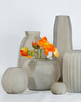 Vaas Cubistic Round | Smokegrey - NU PUUR & GROEN