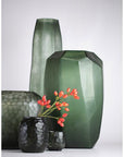 Vaas Cubistic Tall | Black Steelgrey - NU PUUR & GROEN