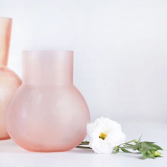 GUAXS Vase Yeola S Rosé 20 cm | Luxury Designer Vase – NU PUUR & GROEN