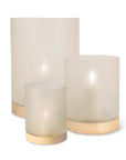 Windlicht Aran M | Clear/Sycamore - NU PUUR & GROEN