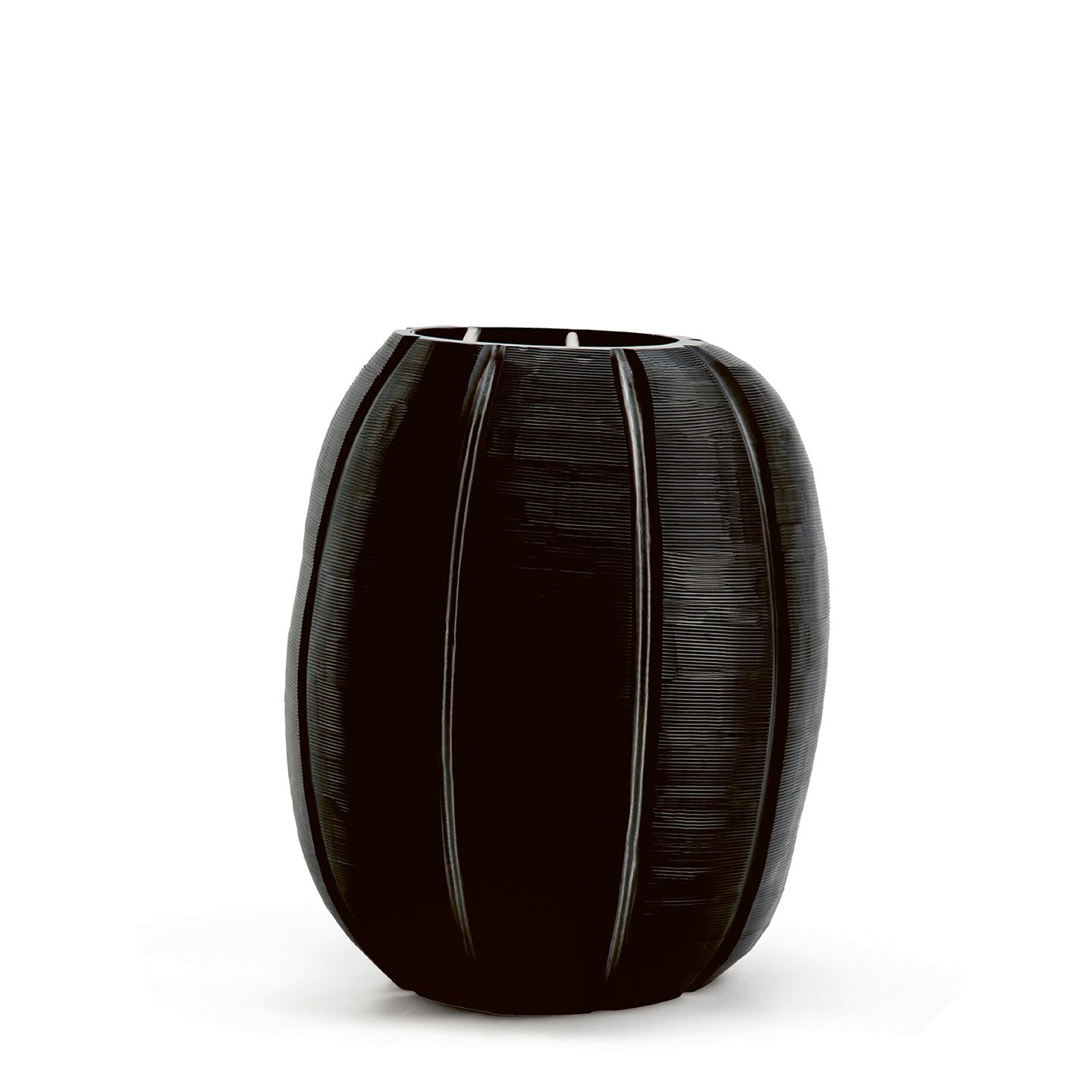 Vase Nagaa L | Transparent/Noir