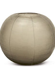 Vase Gobi rond | Gris fumé
