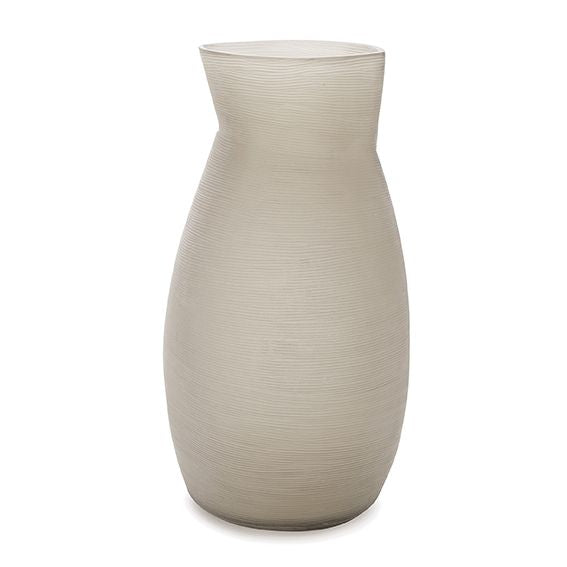 Vase Okinawa L | Gris fumé