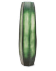 Vase Koonam Haut | Gris acier clair/Gris acier noir