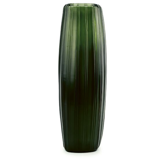 Vase Malibu Haut | Gris acier noir