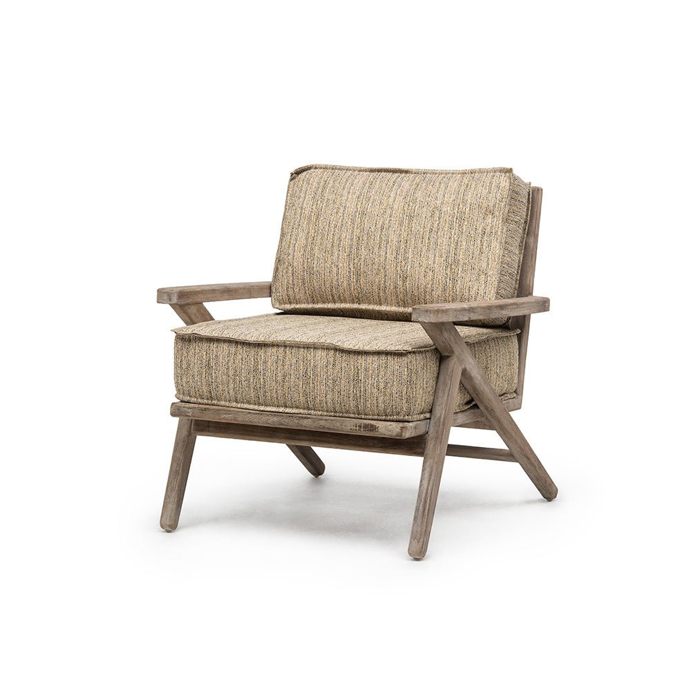 1-Seater Alabama | Teak Natural Grey - NU PUUR & GROEN