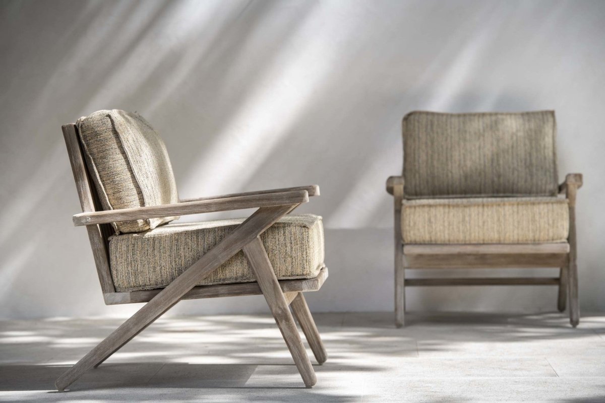 1-Seater Alabama | Teak Natural Grey - NU PUUR & GROEN
