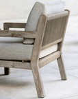1-Seater Mario | Teak Natural Grey / Rope - NU PUUR & GROEN
