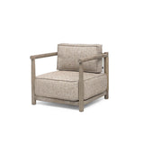 1-Seater Mieke | Teak Natural Grey / PE Wicker Sand
