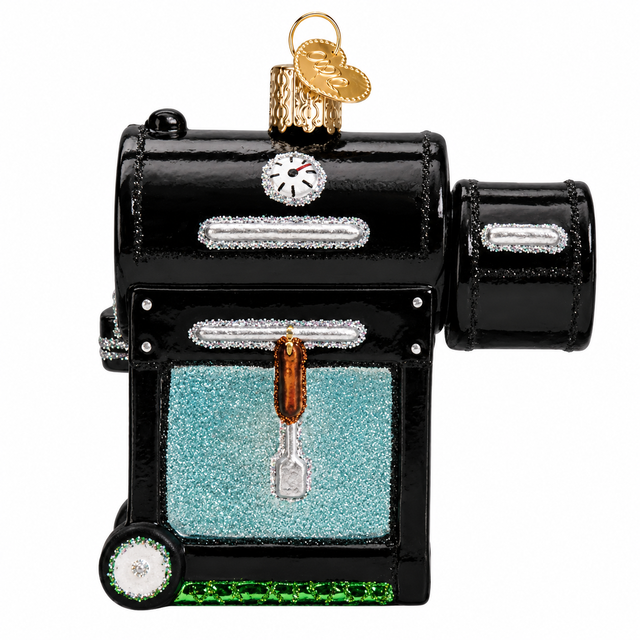 Kerst ornament | Smoker Barbecue | 9 cm