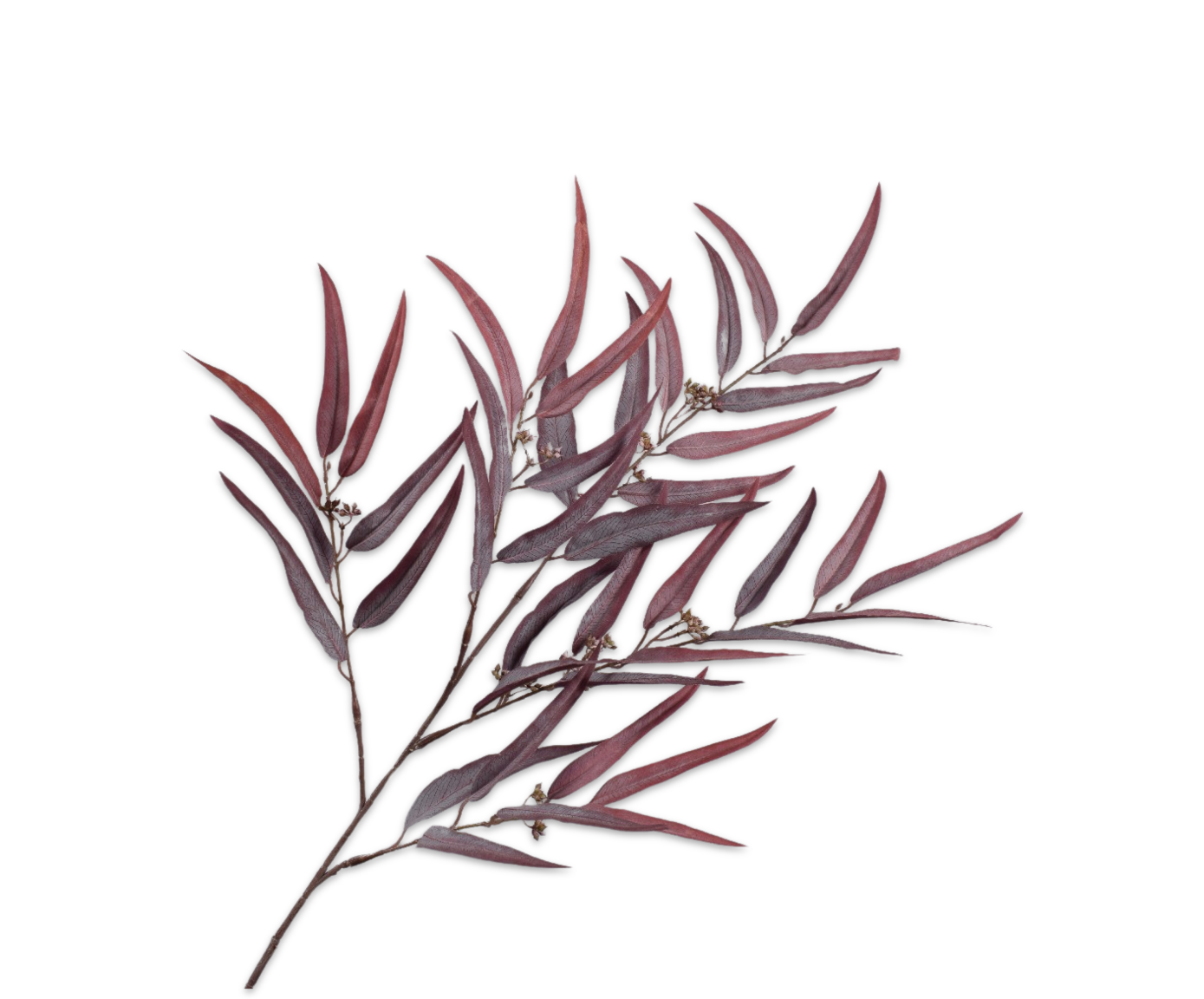 Kunstblume Palmenzweig Lila | 123 cm