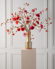 Kunstbloem Rozenbottel Tak Roze DK REAL TOUCH | 106 cm