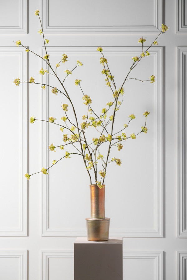 Fleur artificielle Branche de Spirée Vert | 160 cm