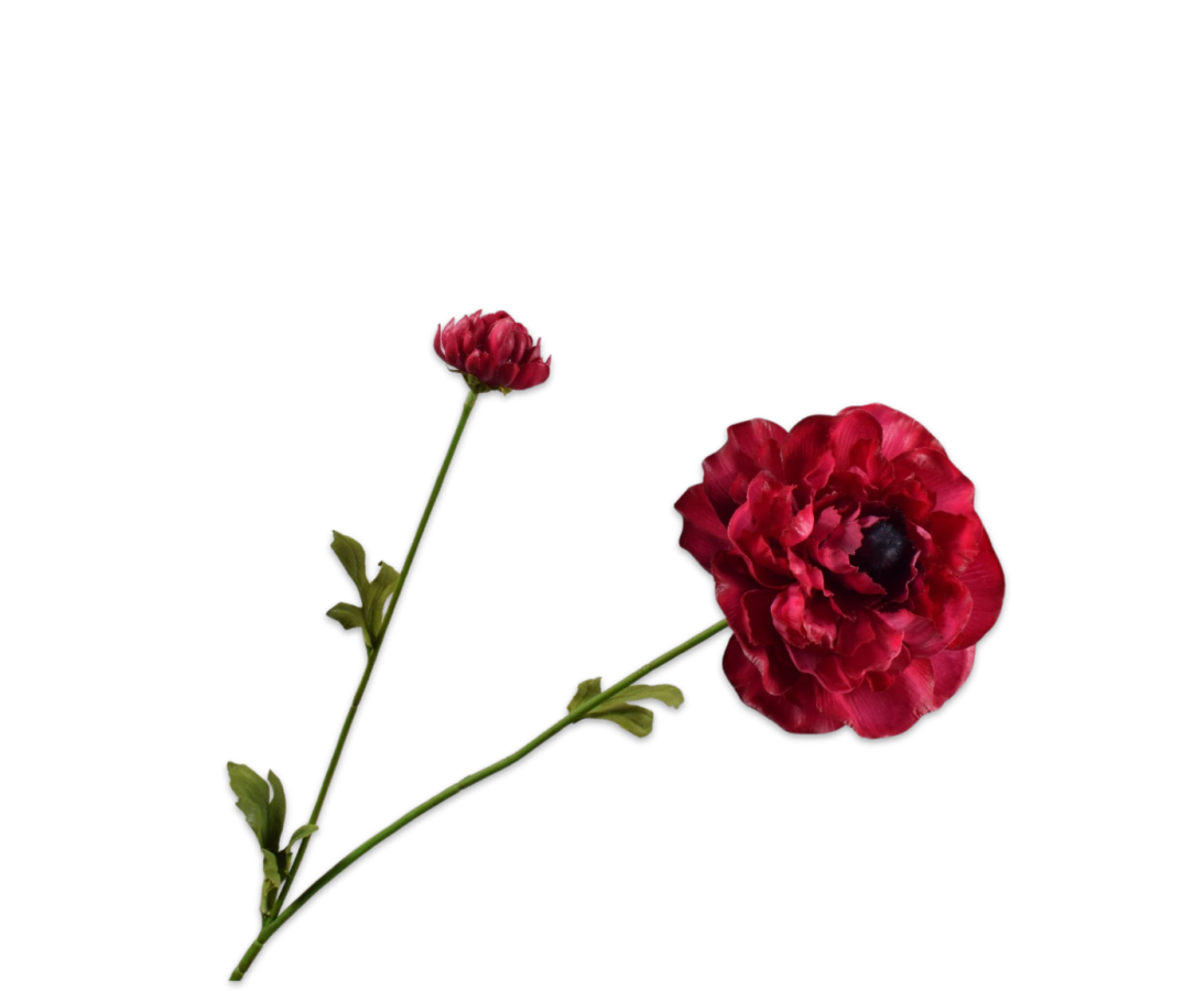 Kunstbloem Ranonkel Tak Beauty Real Touch | 63 cm