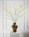 Kunstbloem Crocosmia Tak Roze/Groen | 117 cm