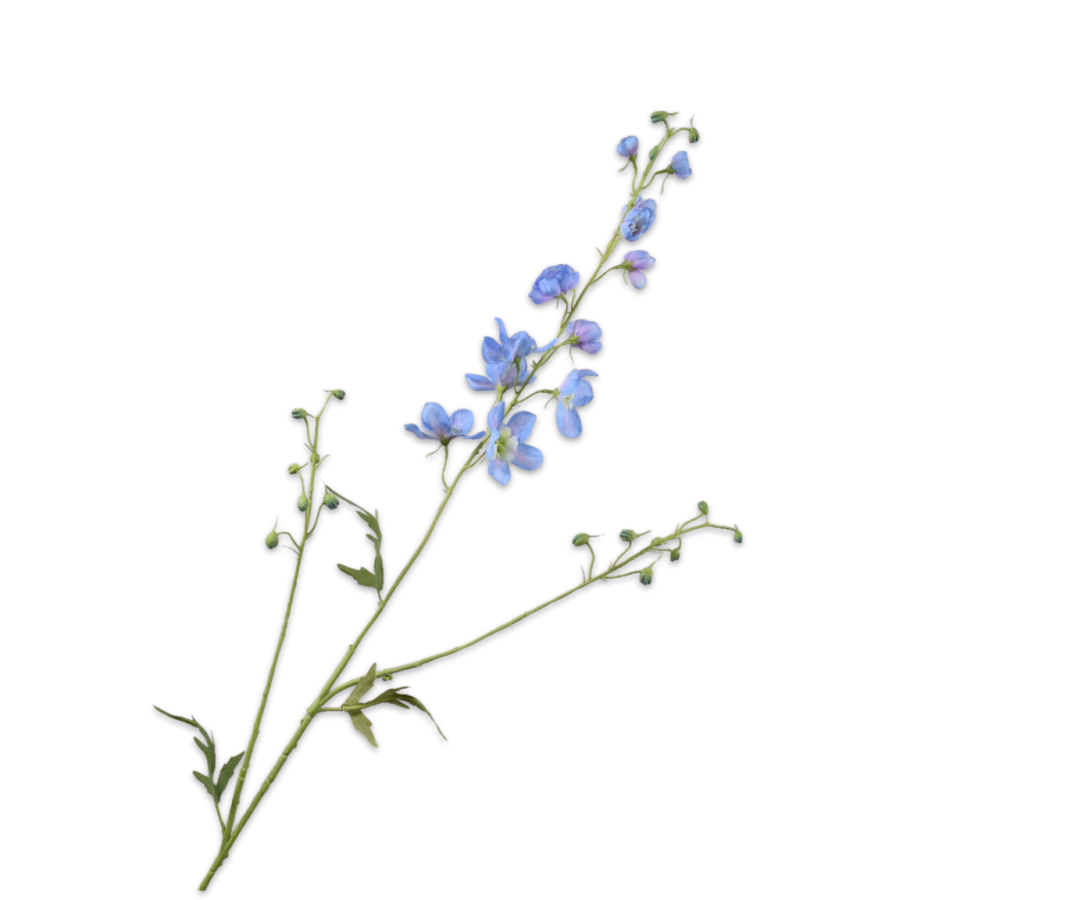 Kunstbloem Delphinium Tak Blauw | 101 cm