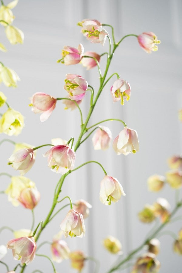Kunstbloem Fritillaria Tak Creme/Roze | 111 cm