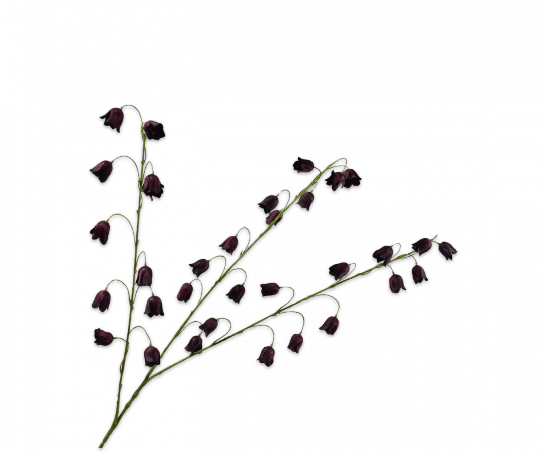 Kunstbloem Fritillaria Tak Bordeaux | 97 cm