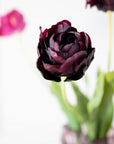 Kunstblume Tulpe Stiel Bordeaux RT | 82 cm