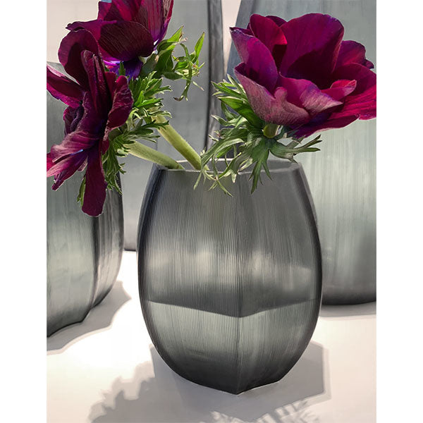 Vase Koonam S | Dunkelgrau