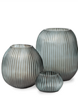 Vase Nagaa L | Indigo/Gris fumé
