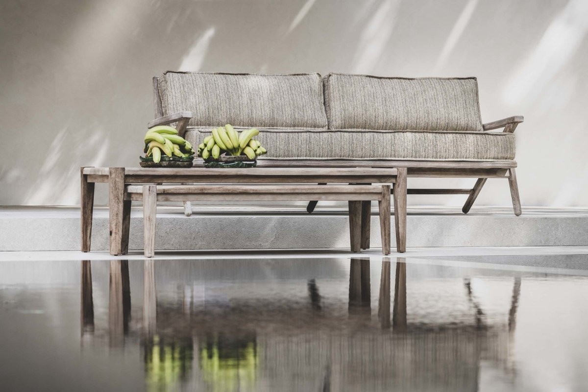 2.5-Seater Alabama | Teak Natural Grey - NU PUUR & GROEN