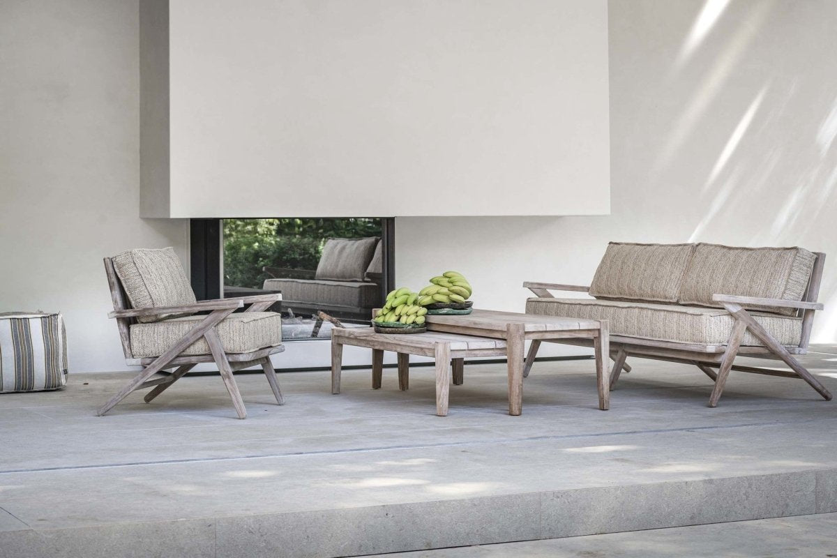 2.5-Seater Alabama | Teak Natural Grey - NU PUUR & GROEN