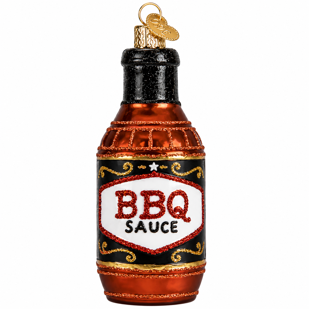 Adorno navideño | Salsa barbacoa | 11 cm