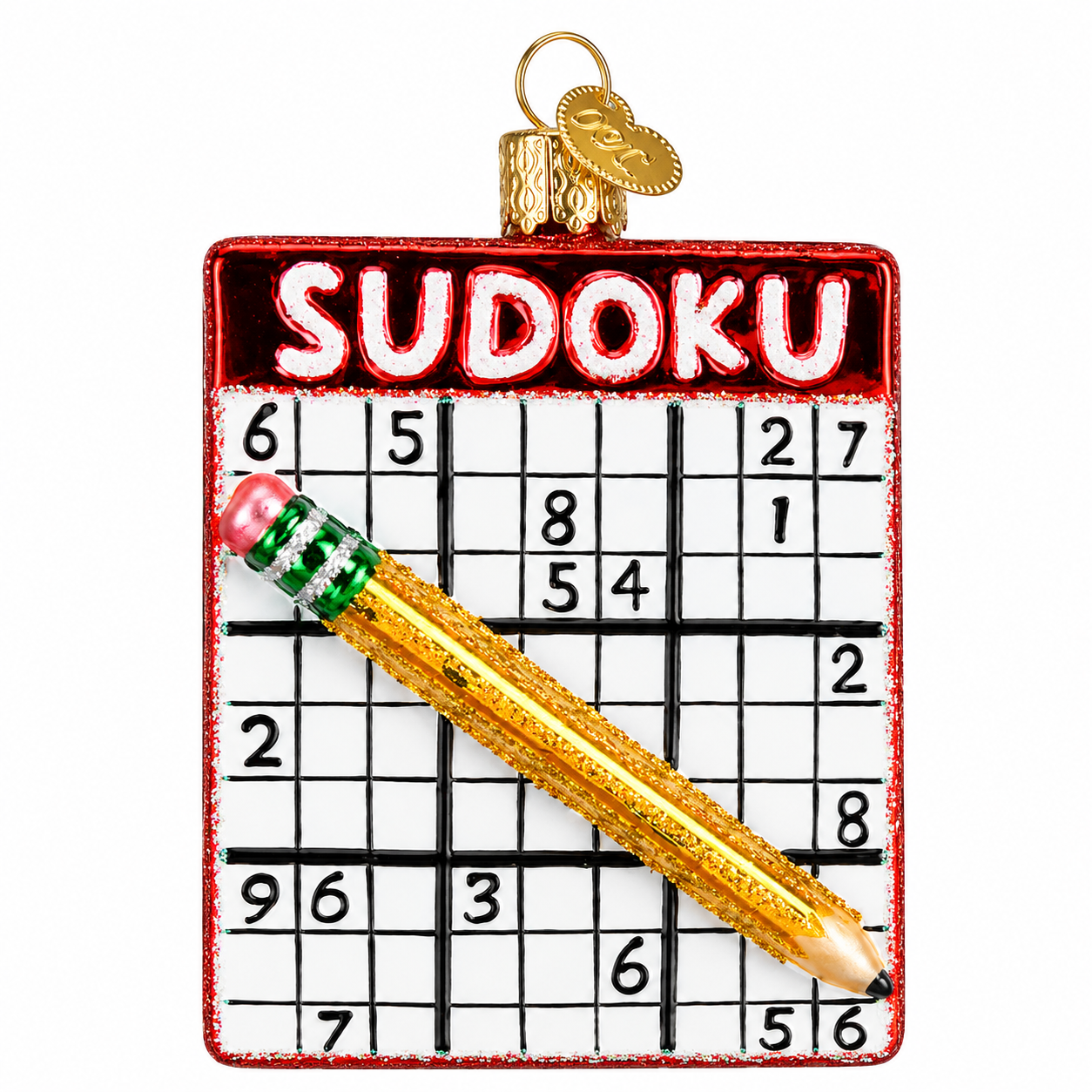 Weihnachtsornament | Sudoku | 11 cm