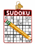 Weihnachtsornament | Sudoku | 11 cm