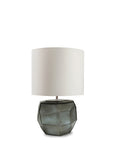 Tafellamp Cubistic Tall | Indigo/Smokegrey
