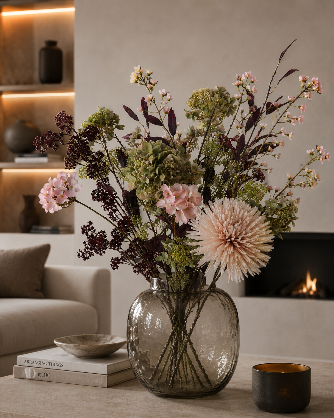 Kunstbloemen Boeket | Rosalie